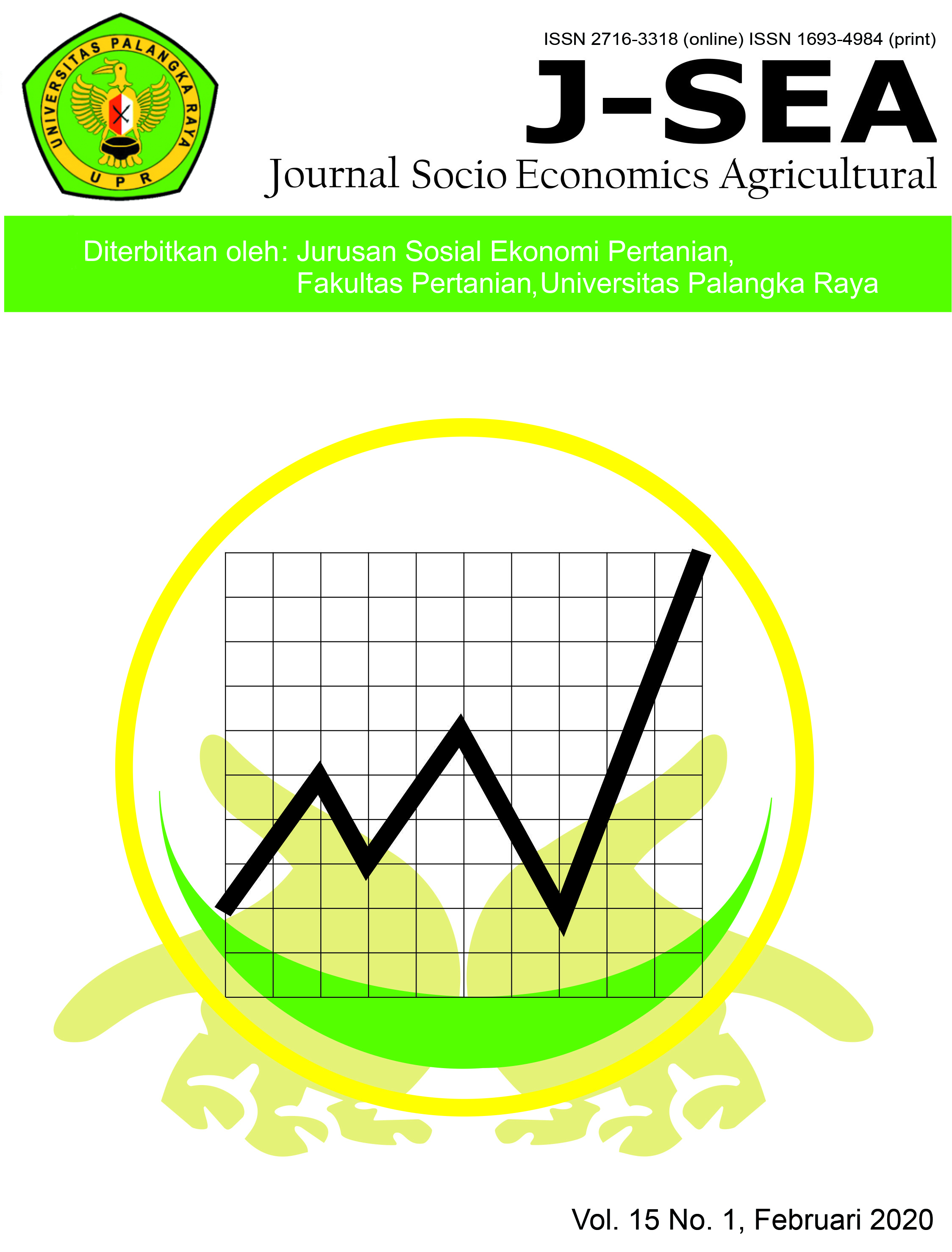					View Vol. 15 No. 1 (2020): Februari 2020 (Journal Socio Economics Agricultural)
				