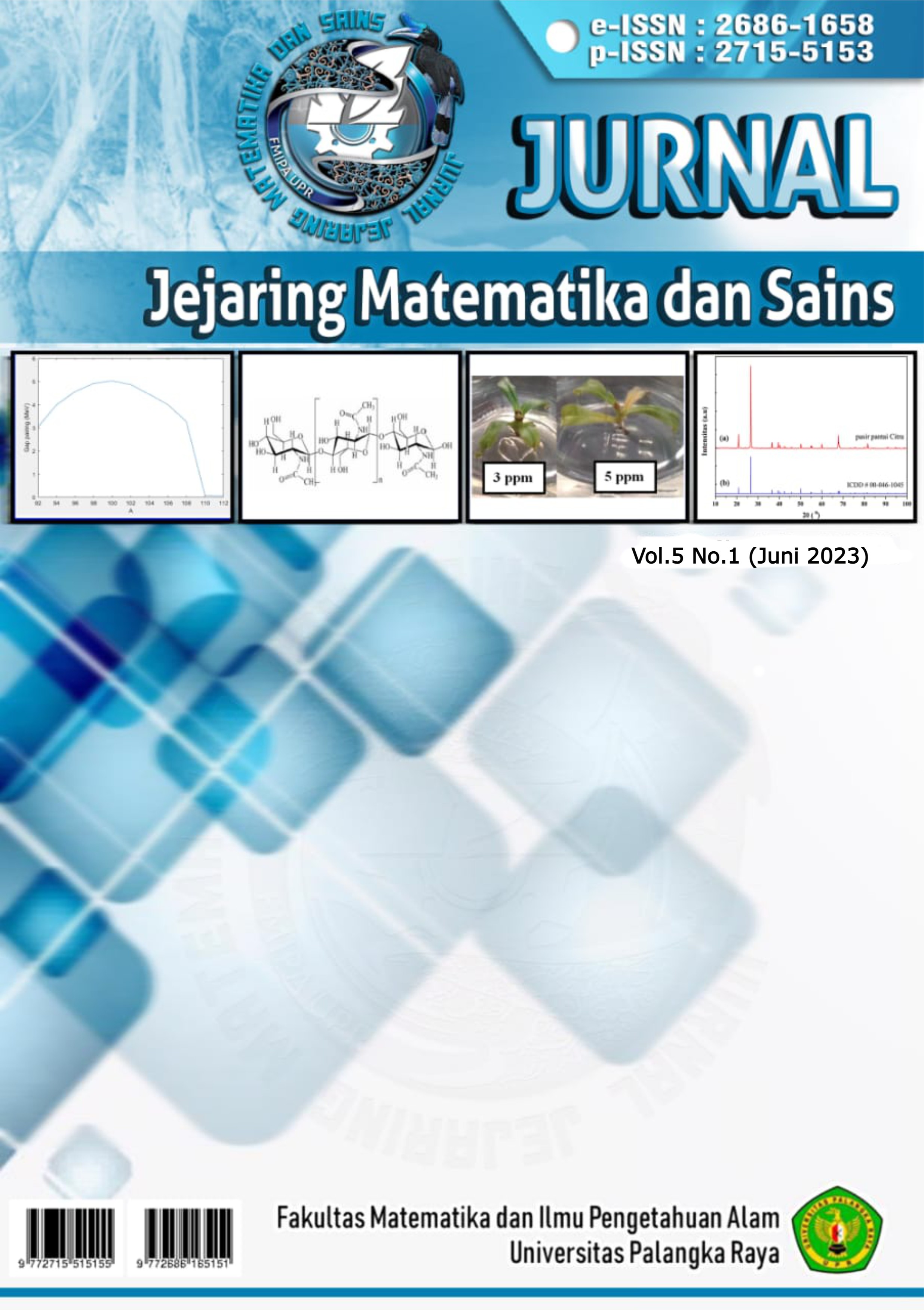 					View Vol. 5 No. 1 (2023): Jurnal Jejaring Matematika dan Sains
				