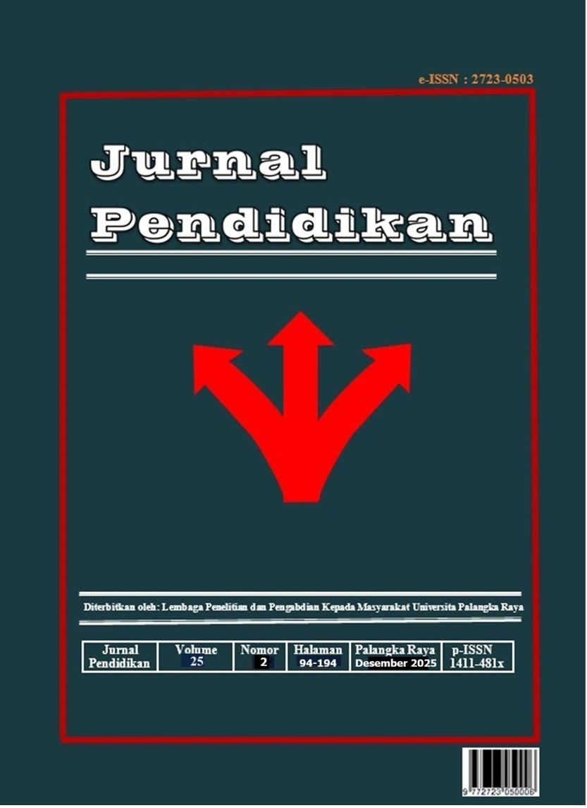 					Lihat Vol 26 No 2 (2025): Jurnal Pendidikan
				
