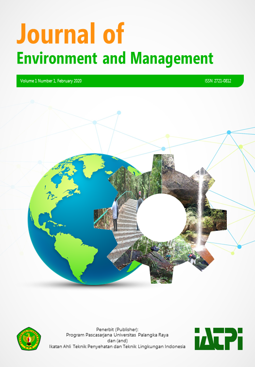 					View Vol. 1 No. 1 (2020): Journal of Environment and Management
				