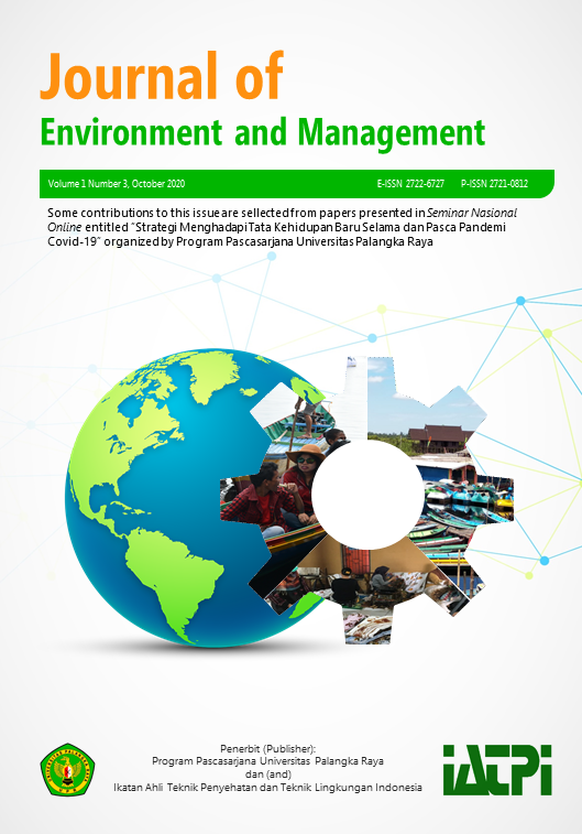 					View Vol. 1 No. 3 (2020): Journal of Environment and Management
				