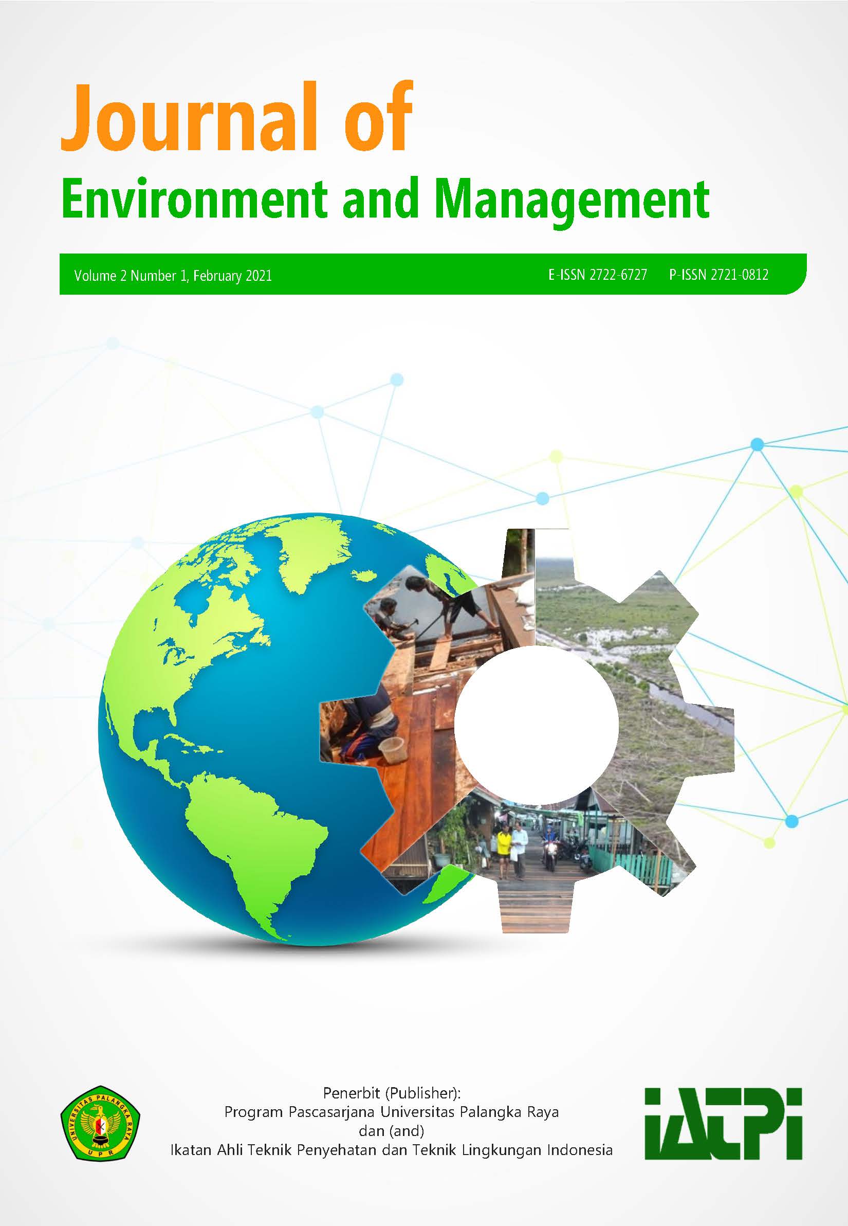 					View Vol. 2 No. 1 (2021): Journal of Environment and Management
				
