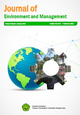 					View Vol. 5 No. 1 (2024): Journal of Environment and Management
				