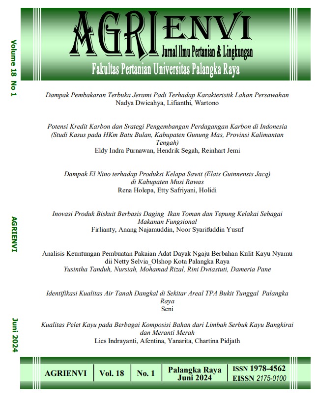 					View Vol. 18 No. 1 (2024): Juni  2024: Journal Agrienvi
				