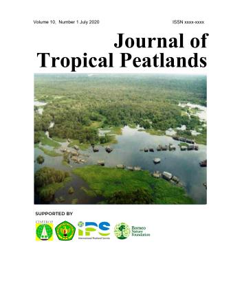 					View Vol. 10 No. 1 (2020): Journal of Tropical Peatlands
				