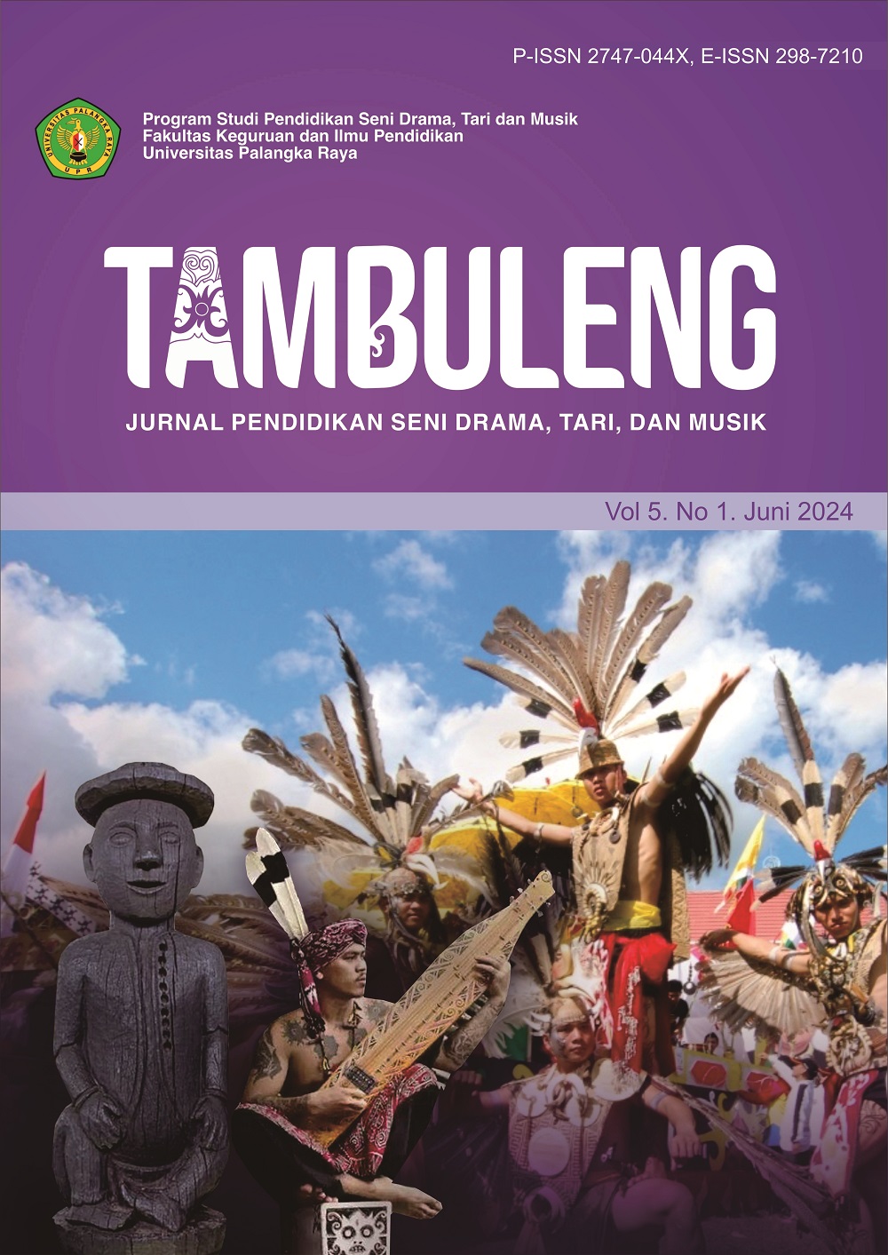 					Lihat Vol 5 No 1 (2024): Jurnal Tambuleng (Pendidikan Seni Drama, Tari, dan Musik)
				