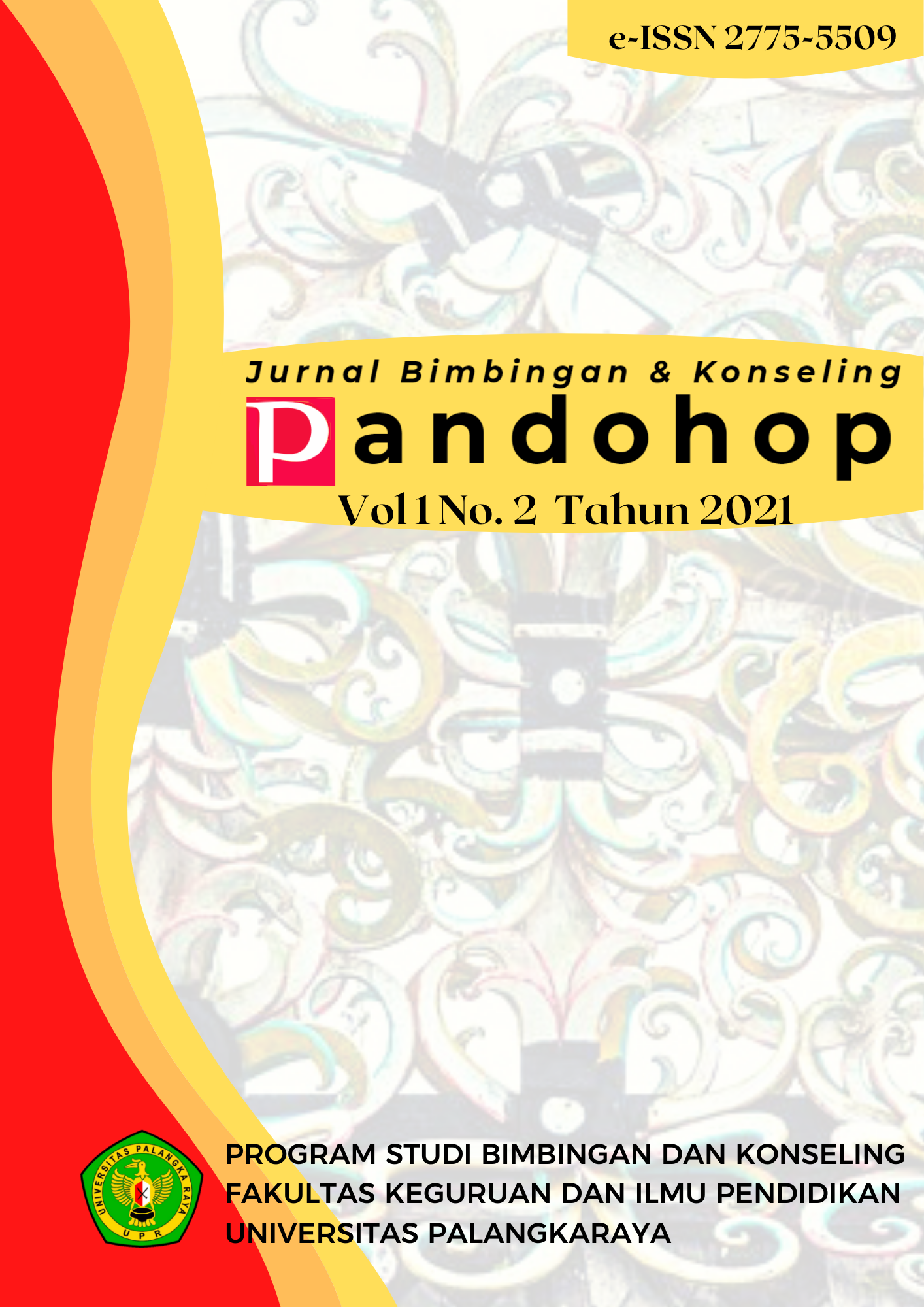 					Lihat Vol 1 No 2 (2021): Jurnal Bimbingan dan Konseling Pandohop
				