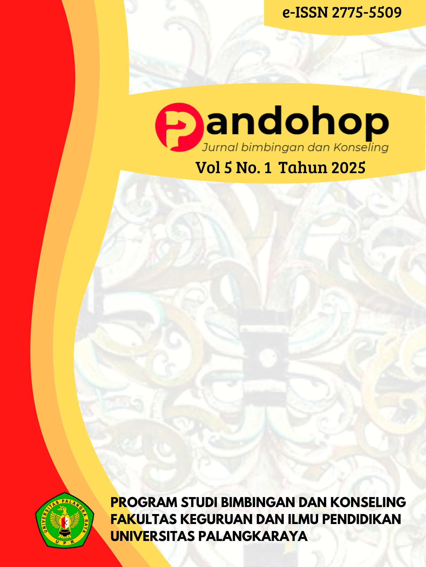 					Lihat Vol 5 No 1 (2025): Jurnal Bimbingan dan Konseling Pandohop
				