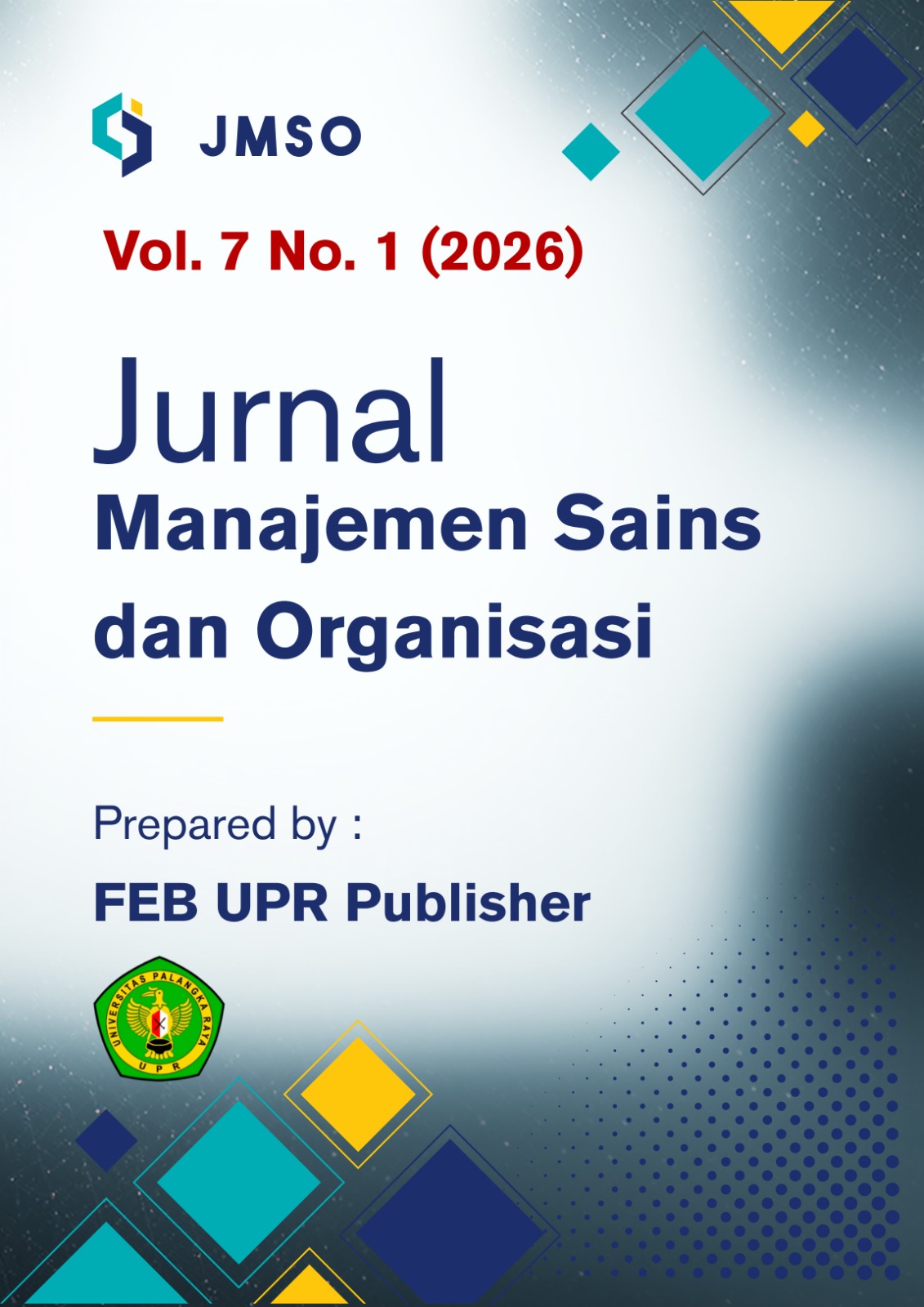 					View Vol. 7 No. 1 (2026): Jurnal Manajemen Sains dan Organisasi
				