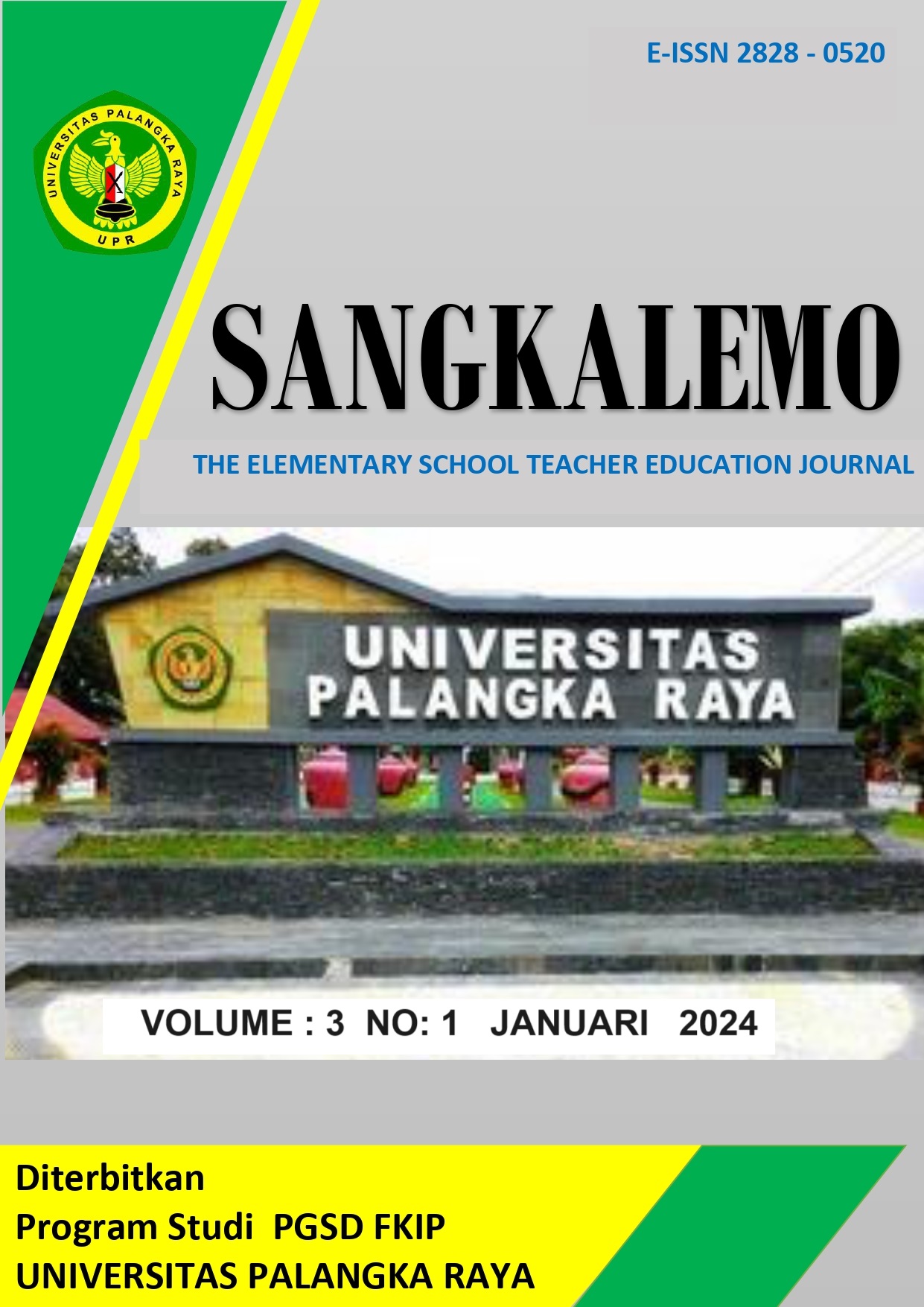 					View Vol. 3 No. 1 (2024): SANGKALEMO, The Elementary School Teacher Education Journal
				