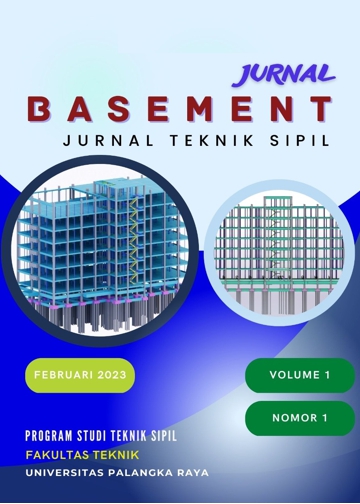					View Vol. 1 No. 1 (2023): BASEMENT : Jurnal Teknik Sipil
				