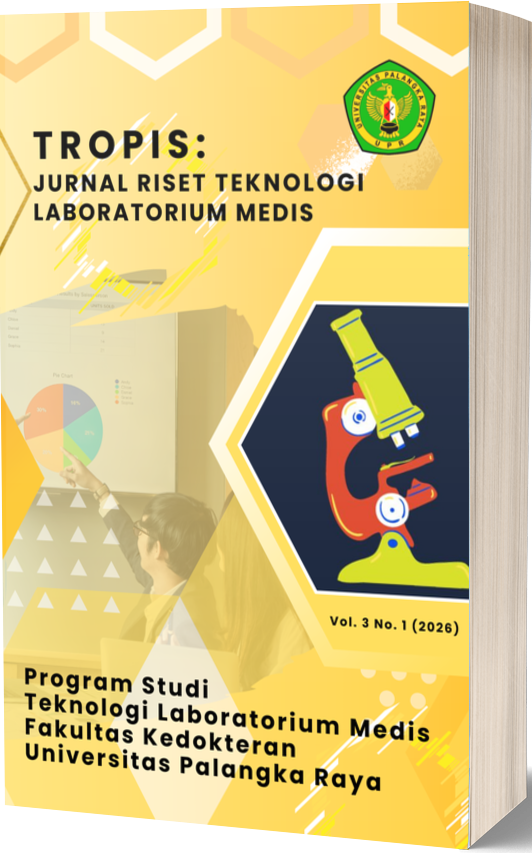 					View Vol. 3 No. 1 (2026): Tropis: Jurnal Riset Teknologi Laboratorium Medis
				