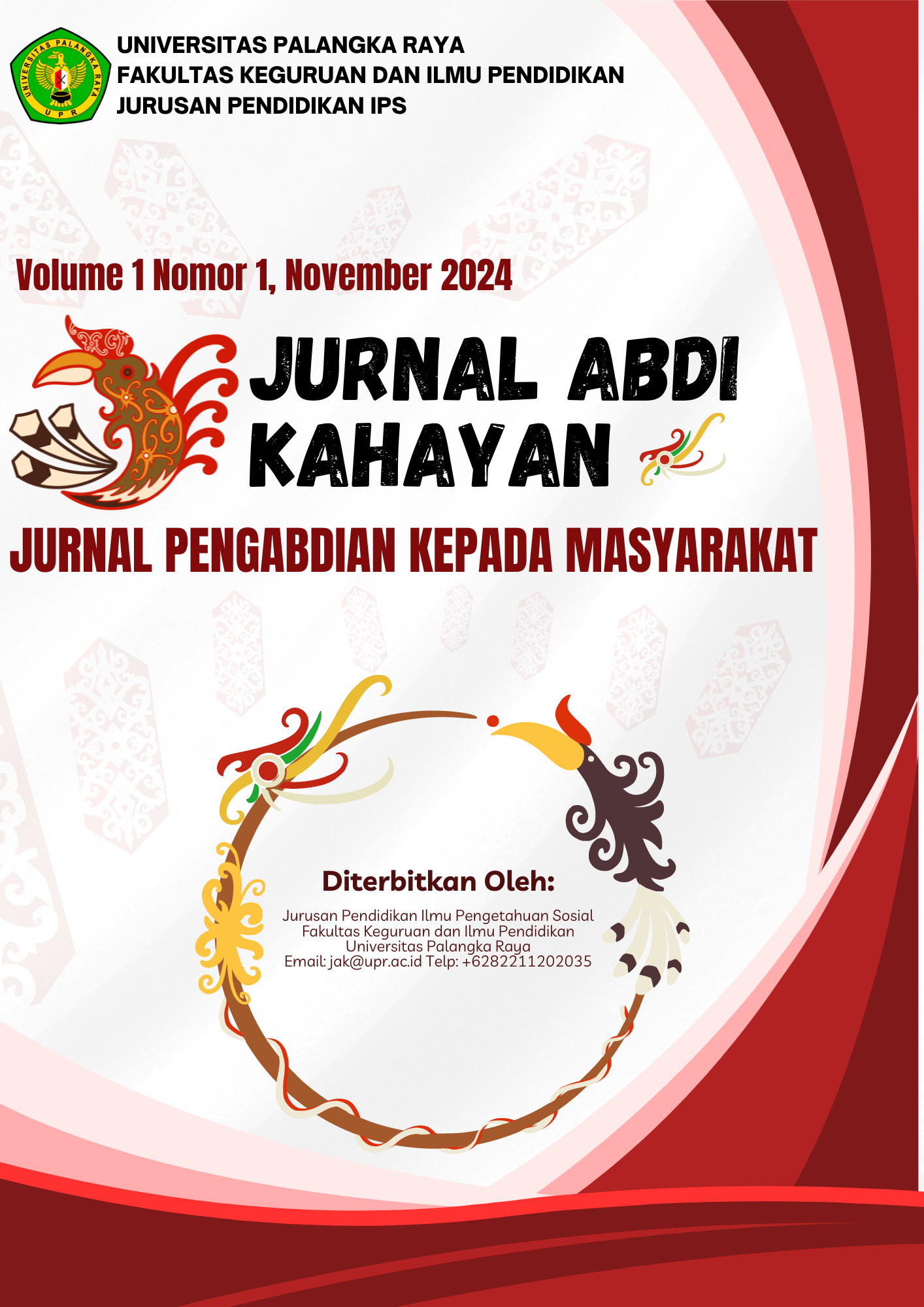 					Lihat Vol 1 No 1 (2024): November : Jurnal Abdi Kahayan
				