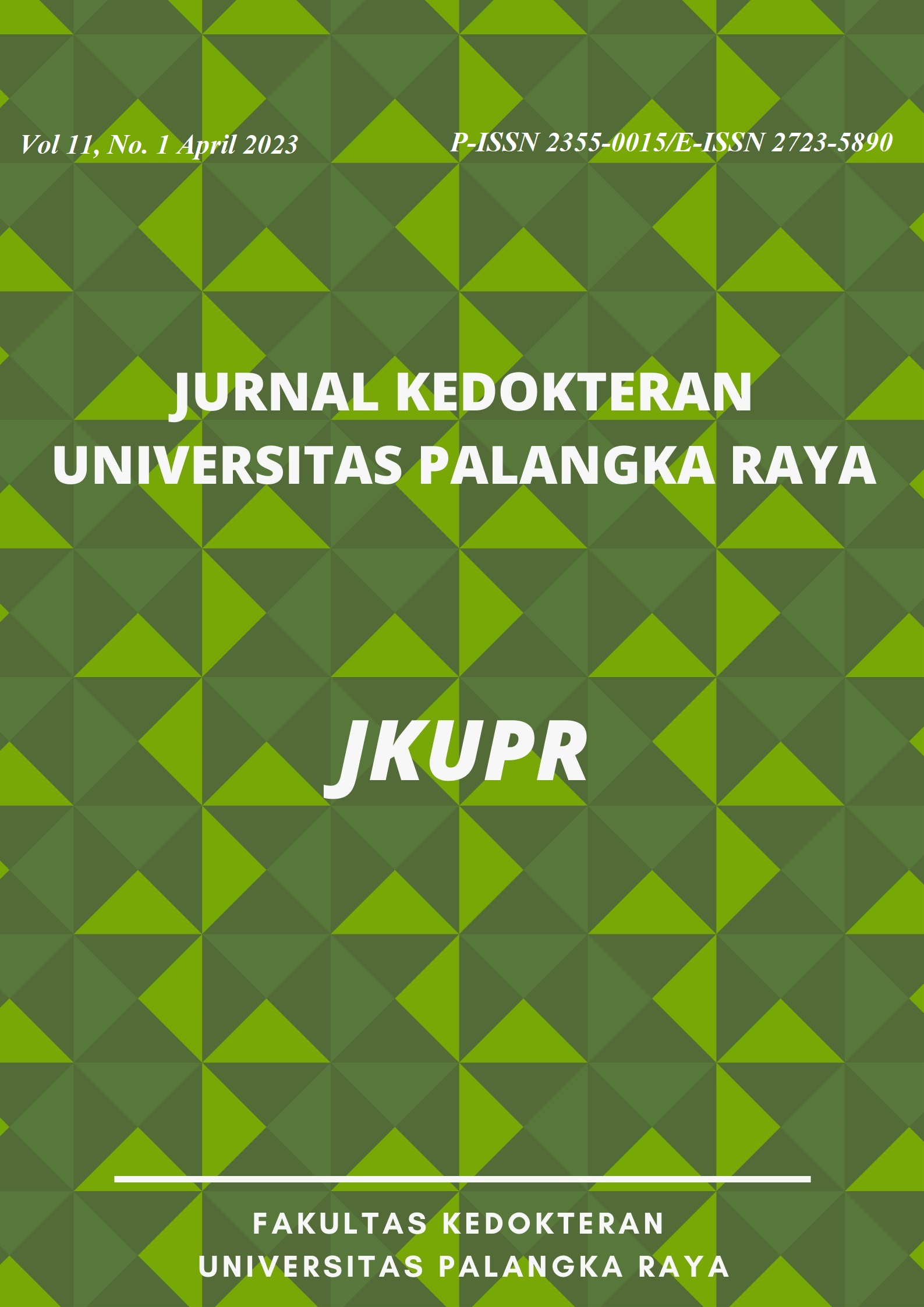 					View Vol. 11 No. 1 (2023): Jurnal Kedokteran Universitas Palangka Raya
				