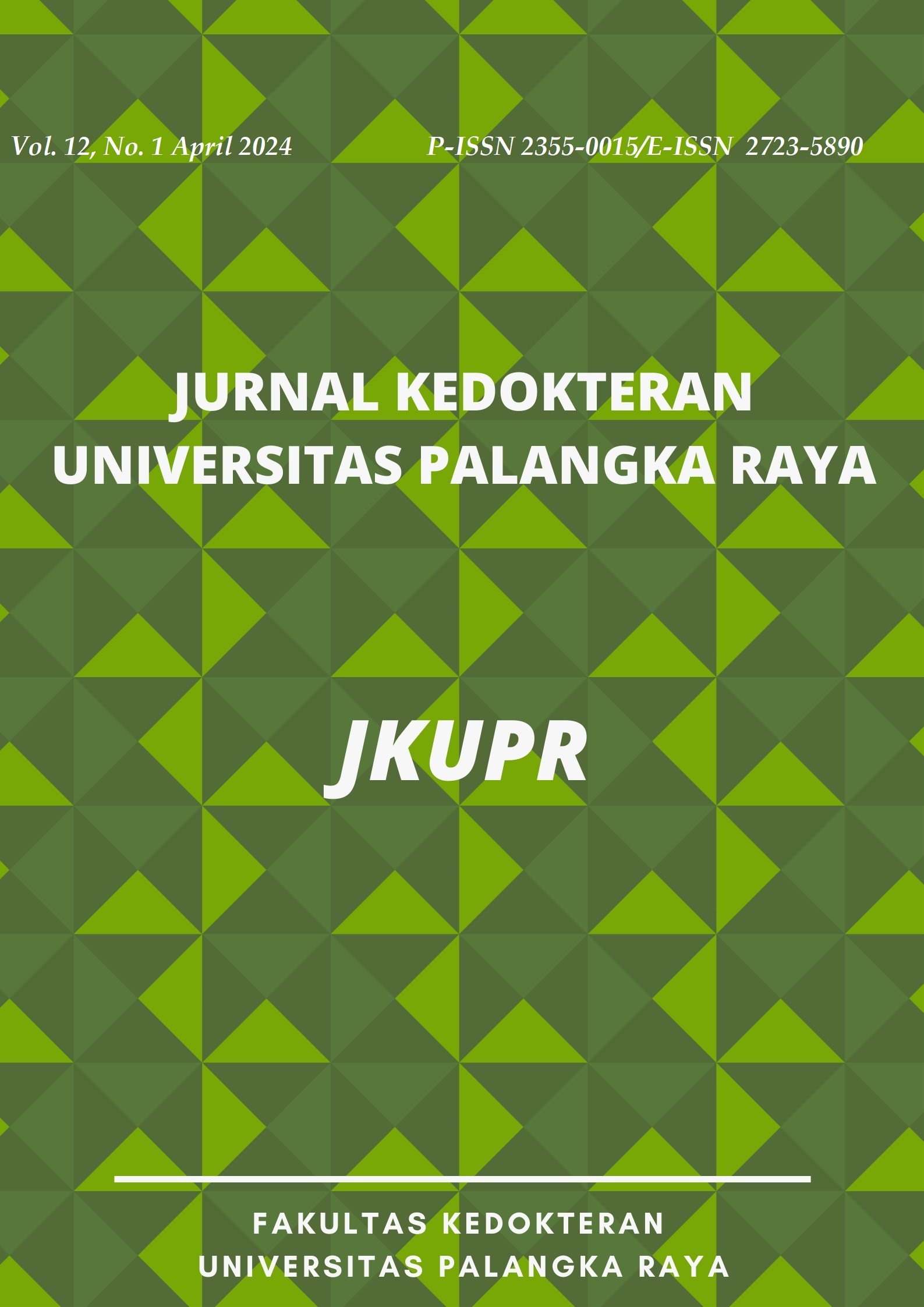 					View Vol. 12 No. 1 (2024): Jurnal Kedokteran Universitas Palangka Raya
				