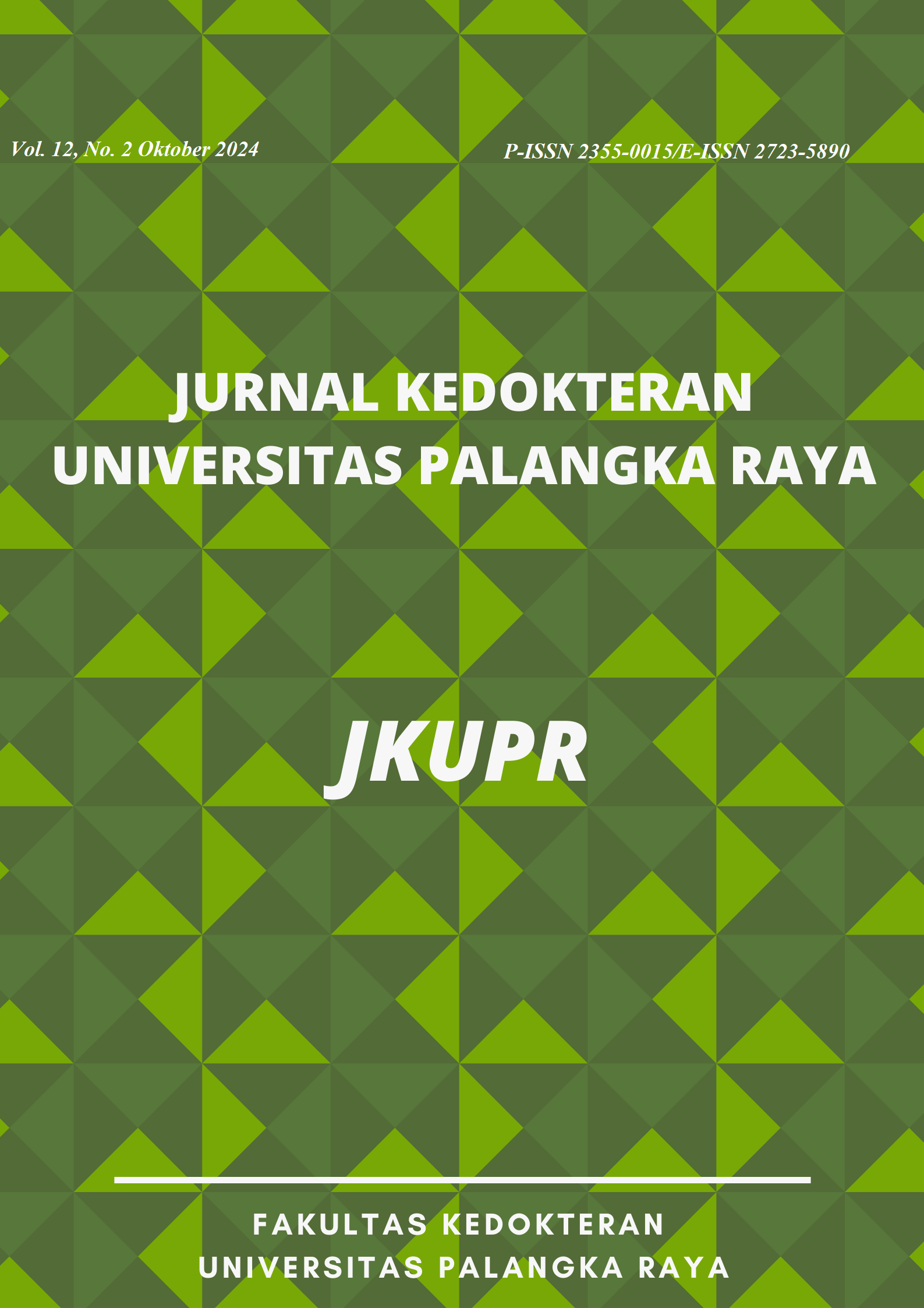 					Lihat Vol 12 No 2 (2024): Jurnal Kedokteran Universitas Palangka Raya
				